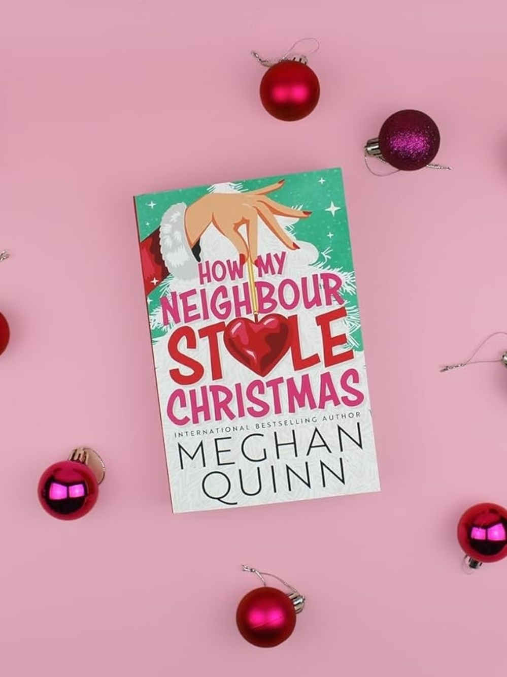 Paperback "How My Neighbor Stole Christmas" By Meghan Quinn 🌶🌶🌶 Brand New